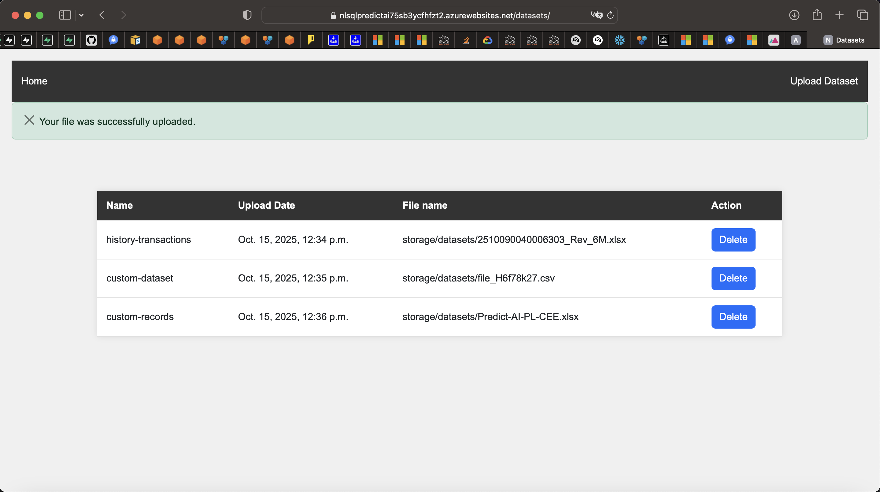 Predict AI Dashboard